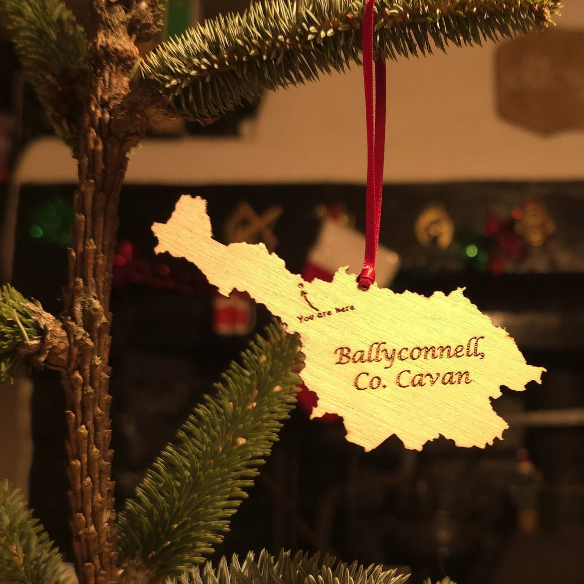 You Are Here - Ballyconnell - Christmas Tree Decoration