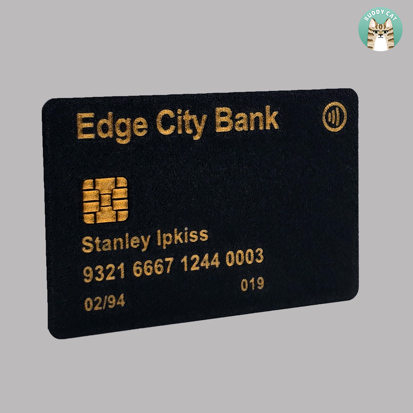 Personalized Toy Credit Card - Pick your name, number, bank name and more!