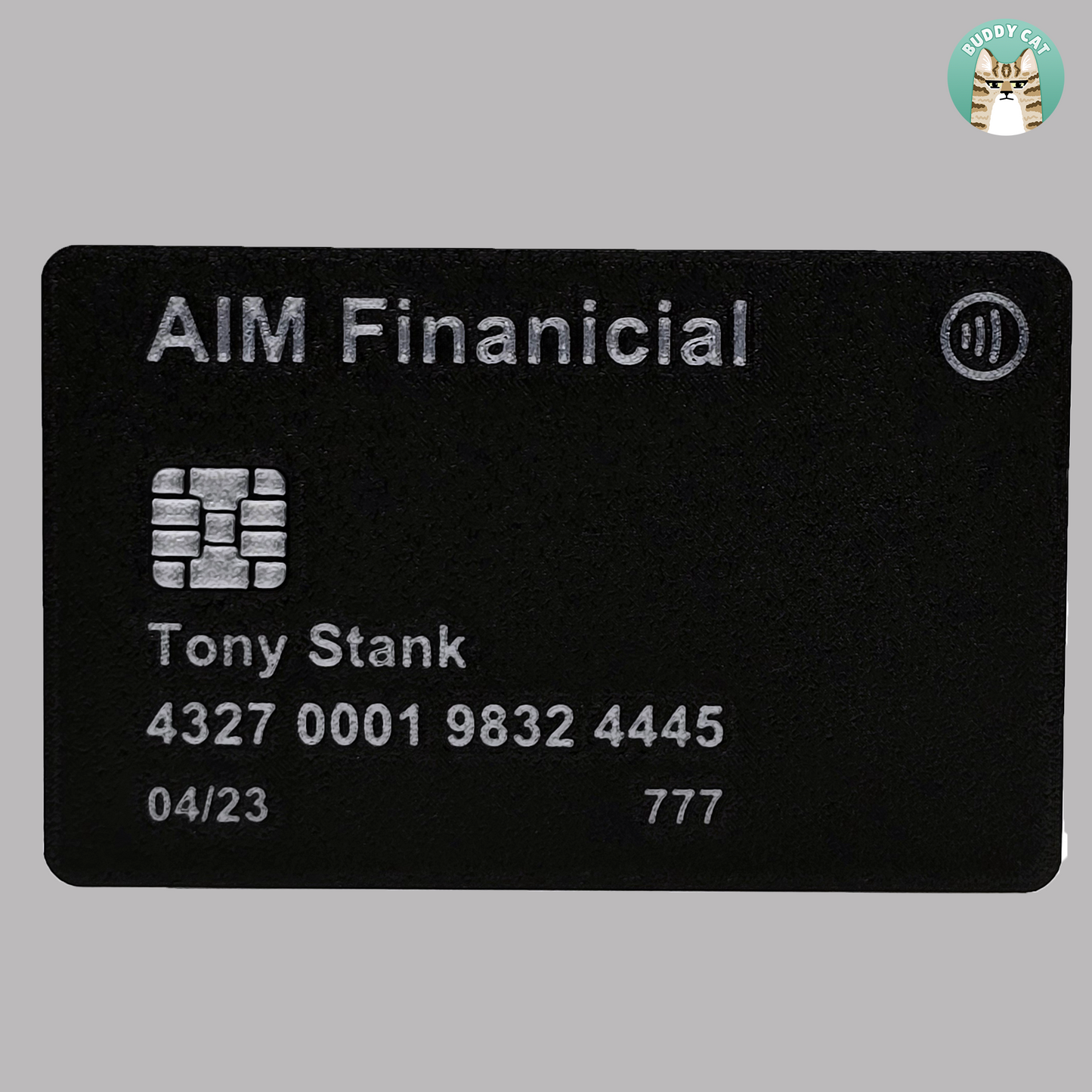 Personalized Toy Credit Card - Pick your name, number, bank name and more!