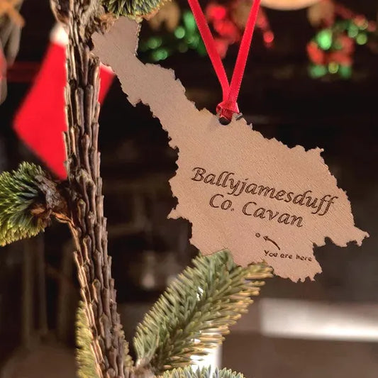 You Are Here - Ballyjamesduff - Christmas Tree Decoration